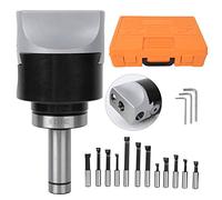 Set di Testa Noioso, Kit di Strumenti di Fresatura CNC 40CR C20-F1-18-12PCS 75 Mm con Scatola di Archiviazione per Macchina Noiosa