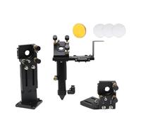 Set di teste laser CO2 serie E V2.1 con lente focale ZnSe e specchi riflettenti si da 25 mm per incisione laser CO2 e macchina da taglio (set B, FL63.5mmReflect Mirr)