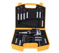 Set di teste per alesatura Kit di utensili per fresatura CNC 40CR di alta qualità Set F1 18 Diametro 75 mm per lavorazioni di precisione (NT30-F1-18-12PZ)