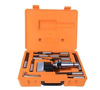 Set di teste per alesatura Kit di utensili per fresatura CNC ad alta durezza 40CR Alesatrice orizzontale 75 mm (NT40-F1-18-12PZ)