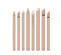 Set di teste per saldatori, 4 pezzi di testa di saldatura in rame BCDK a calore esterno da 30 W, 40 W, 60 W, strumenti di riparazione for saldatura(4pcs 60w)