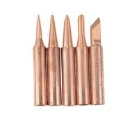 Set di teste per saldatori, Set di 5 teste for saldatore 900M all'interno di rame caldo elettrico(Copper)