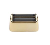 Set Di Testine Di Ricambio Doppie For Rasoio Da Barbiere E Lame Di Taglio, Compatibili Con Babyliss, Rasoio A Lamina Senza Fili FXFS2(Gold Silver)