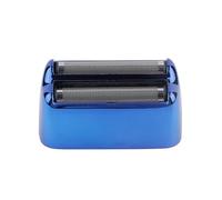 Set Di Testine Di Ricambio Doppie For Rasoio Da Barbiere E Lame Di Taglio, Compatibili Con Babyliss, Rasoio A Lamina Senza Fili FXFS2(Blue Silver)
