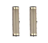 Set Di Testine Di Ricambio Doppie For Rasoio Da Barbiere E Lame Di Taglio, Compatibili Con Babyliss, Rasoio A Lamina Senza Fili FXFS2(Foil Gold)
