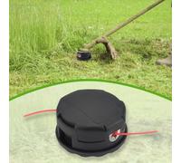 Set di testine di ricambio per decespugliatore, senza attrezzi, con filettatura M10 x 1,25 mm, resistente agli urti, compatibile con W33d 34ter, 10.000 giri/min massimo, per un taglio preciso in prato