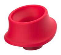 Set di Campana di Ricambio L Womanizer - rosso (3 pezzi) - grande