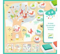 Set di timbri Albero degli animali