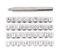 Set di timbri OwnMy con lettere maiuscole e numeri 1/4