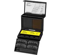 Set di timbri per eyeliner compatto, per linee sottili per ciglia inferiori naturali e per creare un neo, semplice strumento a pressione, per uso quotidiano