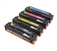 Set di toner compatibile CF410X CF410A CF413A CF410X CF413X per modelli MFP Pro Color Pro M477FNW M477FDW M477 M452 M452DW M452DN M452NW(CF410X-CF413X)