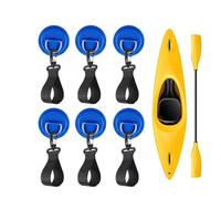 Set di Toppe e Ganci per Corda, 6 Toppe multifunzionali a Fissaggio rapido e Stabile, Fibbia Fissa Stabile per, Fibbia per Corda per Paddleboard, Barca, Kayak, Canoa
