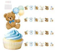 Set di Topper da Torte | 24 Stecchini per Cupcake Picks | Decorazioni per Torte Compleanno | per la festa, il cupcake, le nozze, la laurea, shower, le ragazze, i ragazzi, e il biscotto