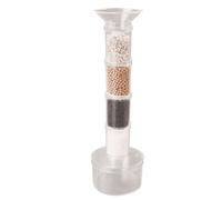 Set di torri filtranti per l'apprendimento della scienza con pratica di assemblaggio per insegnanti, dimostrazioni in classe, osservazione guidata e studio a casa, modello di purificazione dell'acqua