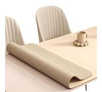 Set di tovaglia in microfibra impermeabile, resistente all'olio e alle macchie, copertura isolante per tavolo da cucina, protezione per scrivania, 80 x 140 cm (A1)