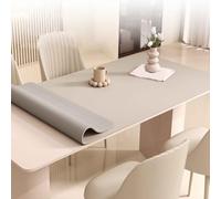 Set di tovaglia in microfibra impermeabile, resistente all'olio e alle macchie, copertura per tavolo isolata e cuscino protettivo per scrivania (A2, 80 x 140 cm)