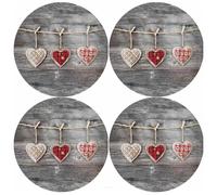 Set di Tovagliette Americane Bertoni 4 Pezzi Rotonde Diametro 33 cm
