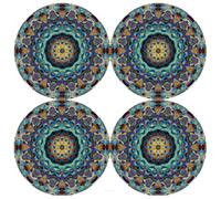 Set di Tovagliette Americane Bertoni 4 Pezzi Rotonde Diametro 33 cm