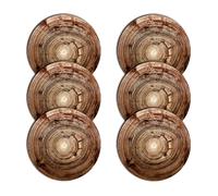 Set di tovagliette Americane Bertoni 6 Pezzi Rotonde Diametro 33 cm