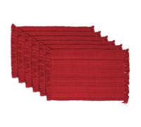 Set di tovagliette DII Variegated Tabletop Collection 3x19 Tango Red 6 pezzi