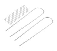 Set di tralicci di supporto per piante rampicanti, 2 pezzi, con 20 cinghie per una crescita forte e stabile nel tuo giardino (40 x 10 cm)