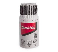 Set Di Trapani A Cilindro Con Punta Dritta Makita P-23818 (18 Pezzi)