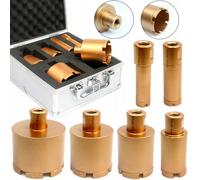 Set Di Trapani A Diamante M14 Segmento Rapido 20-76 Mm Con Valigia