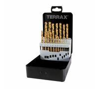 Set di trapani TERRAX Confezione DIN 338 25 Pezzi [25 Unità]