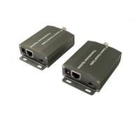 Set Di Trasmettitori UTP IP LAN RJ45 A BNC Cavo Coassiale In Nero