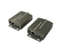Set Di Trasmettitori UTP IP LAN RJ45 A BNC Cavo Coassiale In Nero