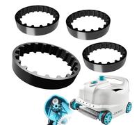 SET DI TRASMISSIONE PER ROBOT PISCINA PULITORE | RICAMBIO COMPATIBILE CON INTEX ZX300 Z300 X300 28005EX DELUXE ETC... (4 CINGHI)