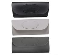 Set di tre custodie in pelle PU per freccette con supporto per punte e scomparti per una stabilità e una sicurezza per riporre e trasportare le freccette (grigio)