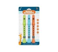 Set di tre flauti per bambini Animali