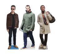 Star Cutouts CS1197 Liam e Noel Gallagher, sagome in cartone da scaffale, altezza 30 cm, ideale per regali musicali, fan, compleanni e celebrazioni