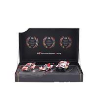 Set Di Tre Pezzi In Resina Spark 1 43 Per Toyota GR Gazoo Racing 2023 Triple Crown, Collezione Modelli Da Corsa Giocattoli Metal Vehicles non RC