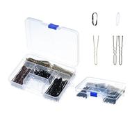 Set di trecce per capelli popolari Accessori per lo styling dei capelli in evidenza forcina laterale e fasce elastiche per capelli per uso quotidiano delle donne