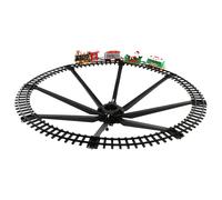 Set di treni elettrici per giocattoli natalizi - di Natale con luce e suono con tracce, set di treni natalizi per bambini | per le vacanze a batteria per bambini, bambine dai 3 agli 8 anni