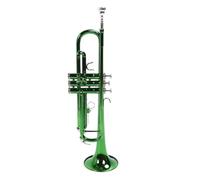 Set di Trombe a 3 Toni, Tromba in Chiave Sib Tromba Musicale con Bocchino Verde per Prestazioni per Principianti