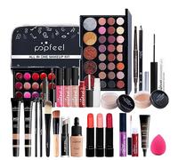 Set di Trucchi Donna, FantasyDay Kit Trucco Make Up Completo Cosmetico Starter Kit Adventskalender 2025 Xmas Makeup Gift Set con Correttore Rossetti Lucidalabbra Palette Ombretti Mascara Trousse Fard