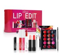 Set di Trucchi, FantasyDay Kit di Bellezza Cosmetici Kit per Occhi, Viso e Labbra - Natale Regalo Xmas Makeup Gift Set con Correttore, Rossetti, Lucidalabbra, Palette Ombretti, Mascara, Trousse, Fard