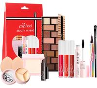 Set di Trucchi, Kit di Bellezza Cosmetici Kit per Occhi, Viso e Labbra - Natale