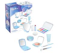 Set di trucchi per bambini, set di trucchi per bambini,Set di giocattoli per trucco cosmetico per ragazze - Giochi di finzione portatili di giocattoli per il trucco di bellezza per e d