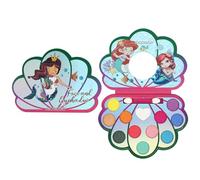 Set di trucchi per ragazze, giocattoli per il trucco per bambini, atossici, con 3 pennelli lavabili,C'è uno specchio, spettacoli teatrali,Halloween (12 Colori -2)