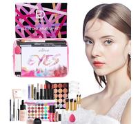 Set di trucco completo per il viso, set di trucco per le donne - Set di trucco da donna 29 pezzi | Kit di trucco professionale, kit per il trucco portatile, sem
