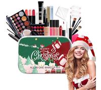 Set di trucco, kit di trucco, set di trucco portatile, kit di trucco per donne, forniture cosmetiche multifunzionali, kit di trucco con scatola portaoggetti, set di trucco portatile impermeabile di
