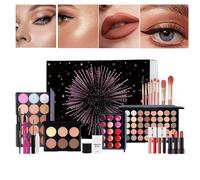 Set Di Trucco | Palette Per Ombretti, Rossetto E Pennelli Per Il Viso - Set Di Trucco Per Ragazze,Per Ragazze Adolescenti Principianti Compleanno Natale Moglie Festa Della Mamma Casa Salone