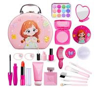 Set di trucco per bambine e trucco per fingere | 21X set di trucco di bellezza per bambine | Astuccio per il trucco per fingere la mia