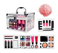 Set Di Trucco Per Donna | Set Cosmetico Portatile,Contour Pennello Blush Con Astuccio Per Ragazze Adolescenti Quotidiano Cerimonie Eventi Matrimonio