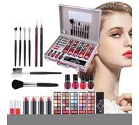 Set Di Trucco Per Donne,Set Cosmetici Starter Bellezza | Resistente Sbavature Kit Bellezza Attrezzi per Viaggio Fotografia Palco