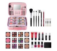 Set di trucco per eventi casual, set di makeup, set completo di makeup, pennello e rossetto makeup, set completo di makeup, set completo per donne, party makeup set, kit professionale per trucco per
